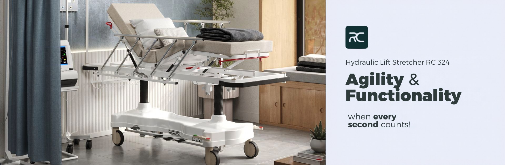 Hydraulic Lift Stretcher RC 324