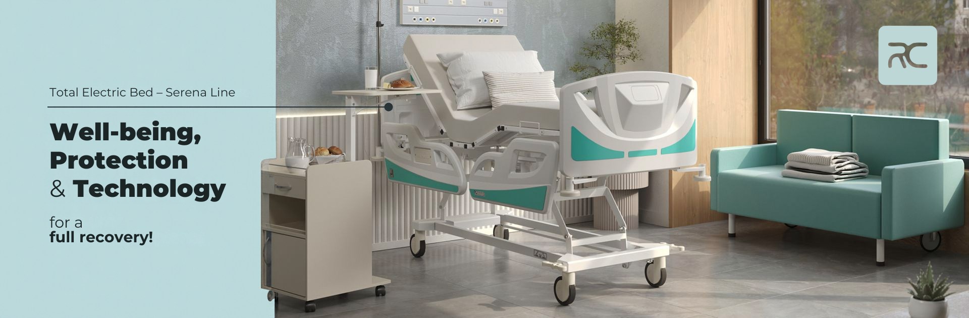 Total Electric Bed – Serena Line